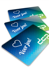 DCP Enkelzijdig bedrukte Loyality Cards