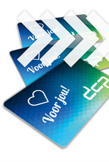 DCP Enkelzijdig bedrukte Loyality Cards