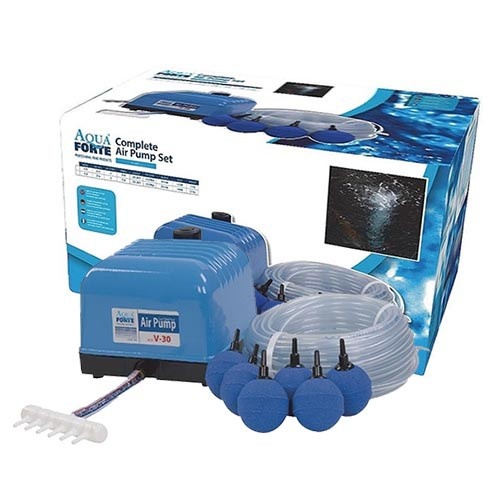 Aquaforte Luchtpomp V30 Hi Flow Compleet Set ️PEEKOI.NL Peekoi