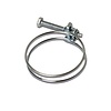 Draadslangklem verzinkt 40 - 46 mm (1½") Draadslangklem verzinkt 40 - 46 mm (1½")