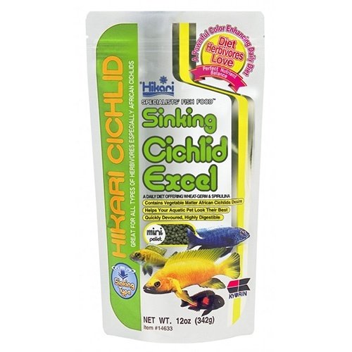 Hikari / Saki Hikari Hikari Cichlid Excel Mini 100 gram Sinking Hikari / Saki Hikari Hikari Cichlid Excel Mini 100 gram Sinking