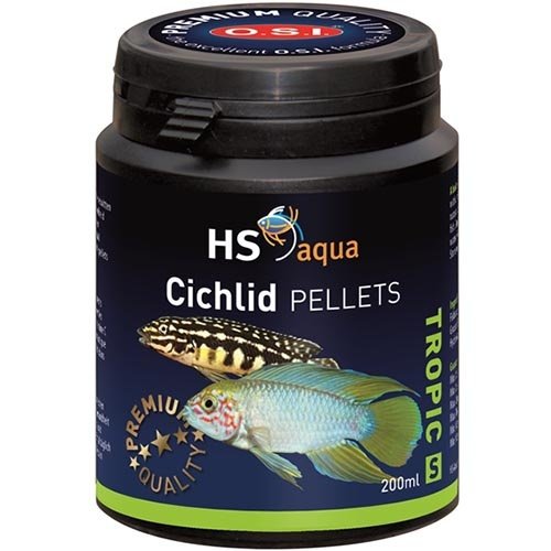HS Aqua HS Aqua Cichlid Pellets Small 200 ml HS Aqua HS Aqua Cichlid Pellets Small 200 ml