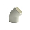 Aquaforte Knie 45gr. 1½" lijmverbinding wit voor UB beadfilter Aquaforte Knie 45gr. 1½" lijmverbinding wit voor UB beadfilter