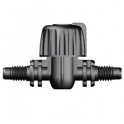 Hulpstukje voor 4MM luchtslang kraan M4 draad x M4 draad