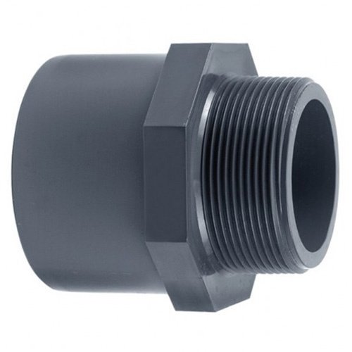 Effast PVC Puntstuk 20 mm x 25 mm x 3/8" buitendraad Effast PVC Puntstuk 20 mm x 25 mm x 3/8" buitendraad
