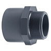 Effast PVC Puntstuk 50 mm x 63 mm x 1 1/2" buitendraad Effast PVC Puntstuk 50 mm x 63 mm x 1 1/2" buitendraad