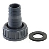 PVC Slangtule met wartel 1½" PVC Slangtule met wartel 1½"