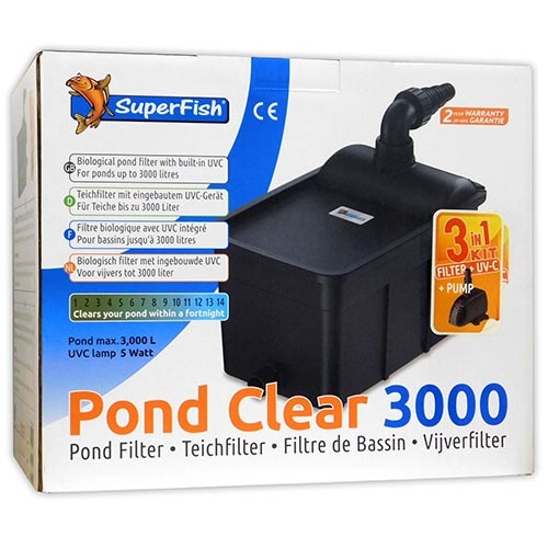 Superfish Pond Clear KIT 3000