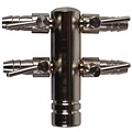 Chroom 9 mm met kraan
