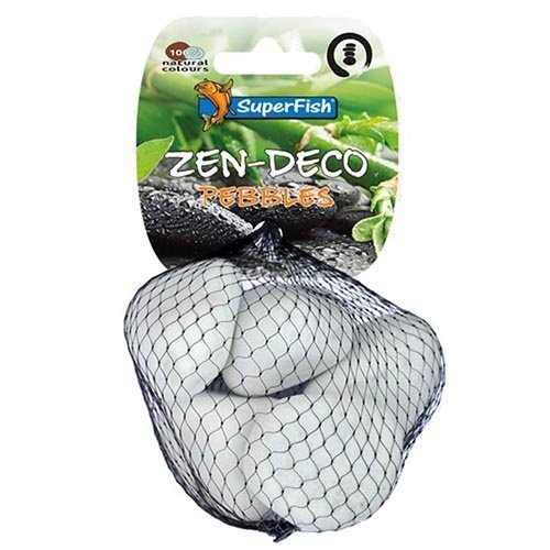 Superfish Superfish Zen Deco Pebble Wit M 5 stuks Superfish Superfish Zen Deco Pebble Wit M 5 stuks