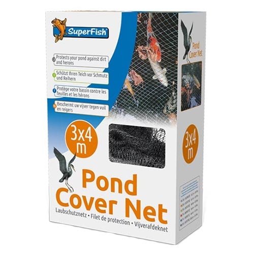 Superfish Vijver afdeknet 3x4 meter Superfish Vijver afdeknet 3x4 meter