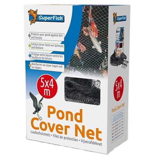 Superfish Vijver afdeknet 5x4 meter Superfish Vijver afdeknet 5x4 meter