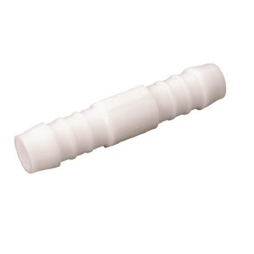 Merkloos PP Slangverbinder Tule x Tule 6 x 4 mm nylon Merkloos PP Slangverbinder Tule x Tule 6 x 4 mm nylon