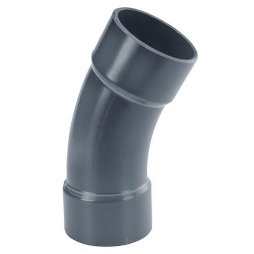 Effast PVC Bocht Druk 30° 90 mm Effast PVC Bocht Druk 30° 90 mm