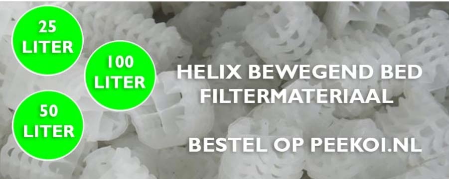 Helix bewegend bed filtermateriaal kopen