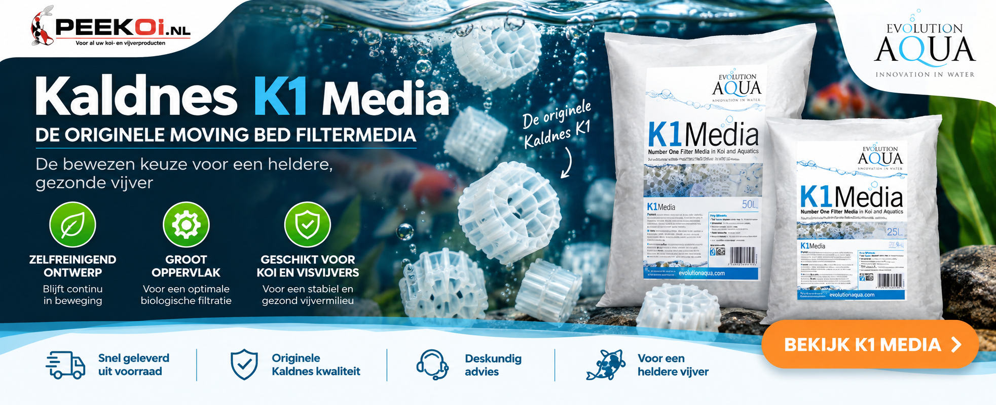 Evoluion Aqua Kaldness K1 Media