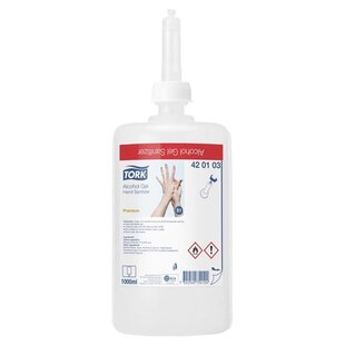 Tork® alcoholgel voor handdesinfectie - 420103