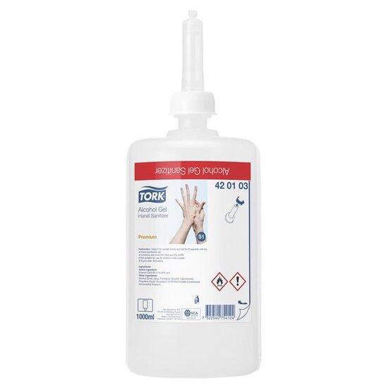 Tork Tork® alcoholgel voor handdesinfectie (6x1l) - 420103