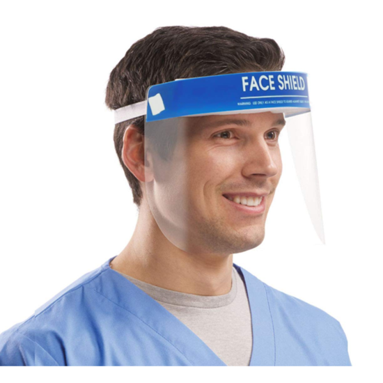 DispoDeals DispoDeals Medical Face Shield Anti-Fog (10 pieces)