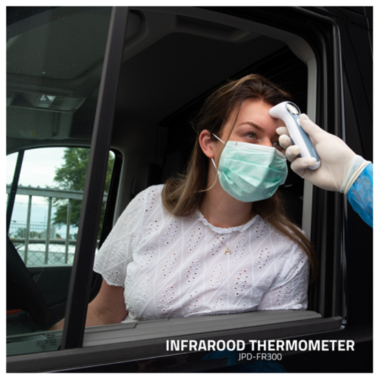 Jumper Jumper Infrarood Koorts Thermometer (voorhoofd-, oor-, en omgevingsmodus) - JPD-FR300