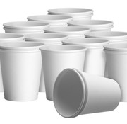 DispoDeals DispoDeals witte kartonnen drinkbekers 180ml (1000 stuks)