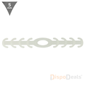 DispoDeals DispoDeals Ohrschoner transparent für Mundmasken mit Gummiband (5 Stück)