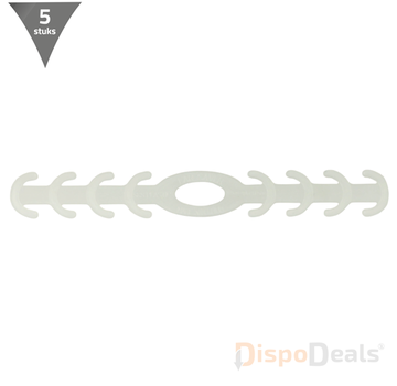 DispoDeals DispoDeals Ear Savers transparant (5st)