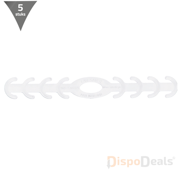 DispoDeals DispoDeals Ear Savers wit (5st)