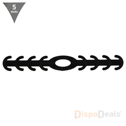 DispoDeals Ohrschoner schwarz (5 Stück)