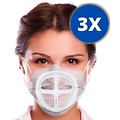 DispoDeals Supports de masque facial DispoDeals Airframes (3 pièces)