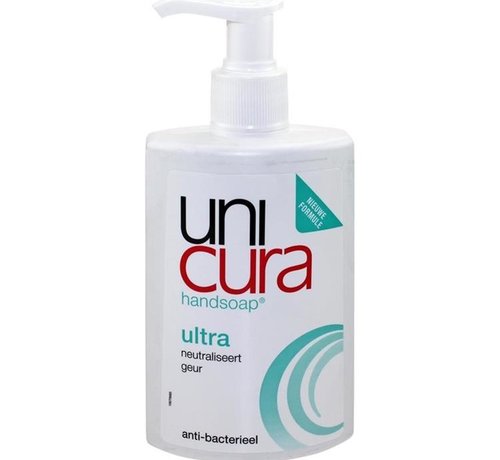 Unicura Unicura Ultra antibacteriële vloeibare handzeep met pomp 250ml