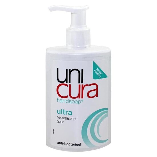 Unicura Unicura Ultra Antibacterial Liquid Hand Soap with Pump 250ml