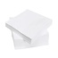 DispoDeals Serviettes en cellulose DispoDeals 32x32cm pli 1/4 blanc (2 couches) - 3000 pièces - 158030