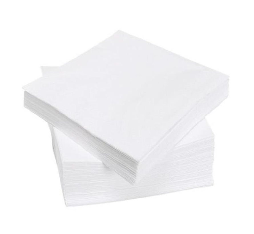 DispoDeals Servetten cellulose 32x32cm 1/4 vouw wit (2-laags) - 3000st - 158030