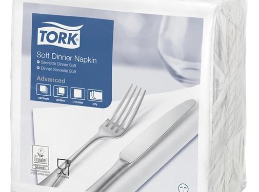 Tork Tork® Advanced Soft dinner servetten 39x39cm - 477577