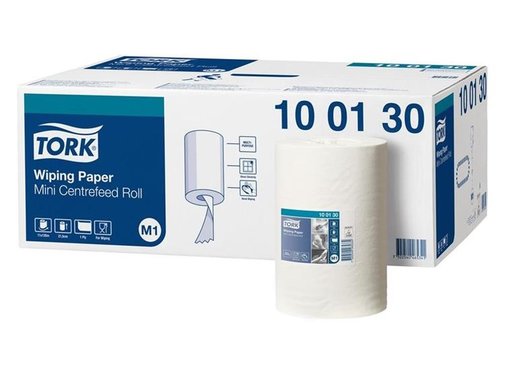 Tork Tork® 1-laags wiping poetspapier - 100130