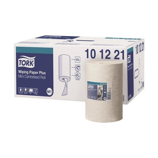 Tork Tork® Wiping Plus Advanced Mini Centerfeed Putzpapier 35x21,5cm 11 Rollen (2-lagig) - M1-System - 101221