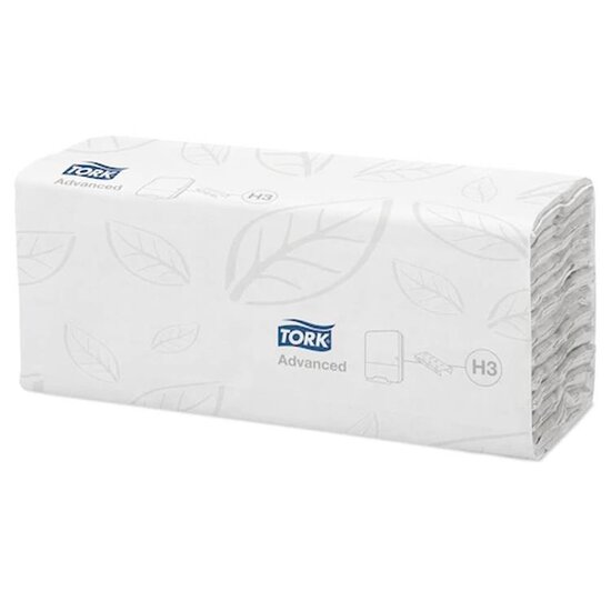 Tork Tork® Advanced handdoeken 49,6x25cm c-vouw (2-laags) wit - 20x80st - 290276