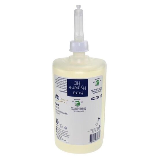 Tork Savon liquide nettoyant Tork® Extra Hygiène - 6x1000ml - S1-système - 420810