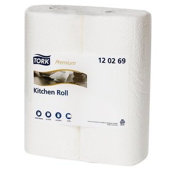 Tork Tork® Extra absorberend premium keukenrol 24x23cm (2-laags) - 120269