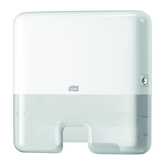 Tork Distributeur de serviettes multifold mini Tork Xpress® blanc - 552100