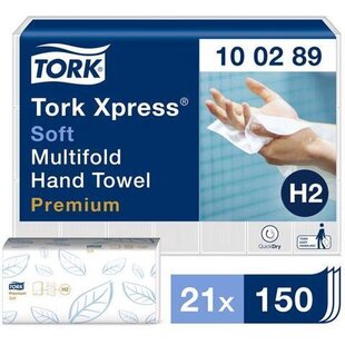 Tork Xpress® Premium zachte multifold handdoeken - 100289