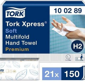 Tork Tork Xpress® Premium zachte multifold handdoeken - 100289