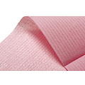 DispoDeals Serviettes dentaires DispoDeals avec film PE 33x45cm (3 couches) - rose