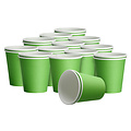 DispoDeals DispoDeals Paper drinking cups (PE-coated) 180ml - fresh green (1000 pcs)