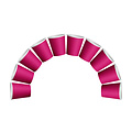 DispoDeals Gobelets en papier DispoDeals (revêtement PE) 180ml - fuchsia (1000 pièces)