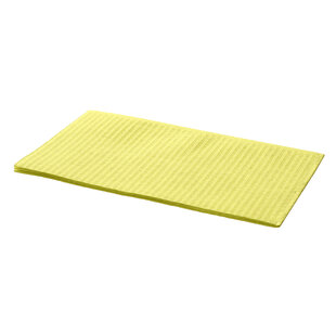 DispoDeals Dental Towels 33x45cm (3-layer) yellow
