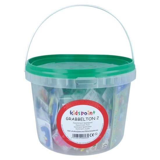 DispoDeals DispoDeals Kidspoint grabbelton met uitdeelcadeautjes voor kinderen (144 stuks)