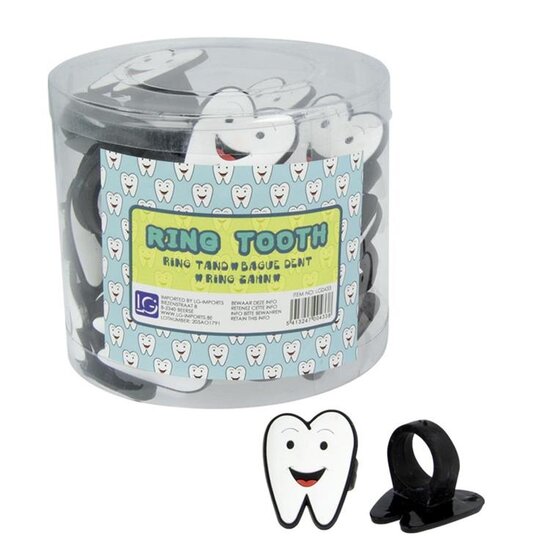 DispoDeals Tooth rings for children (36 pcs)