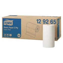 Tork® Basic Paper Putzpapier 28x23cm Rolle (2-lagig) 10 Stück - 129265